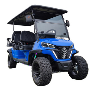 6 Person Custom 72v Ac System Small Electric Club Car Street Legal Golf Carts Voiturette Electrique Cheap Golf Cart For Sale