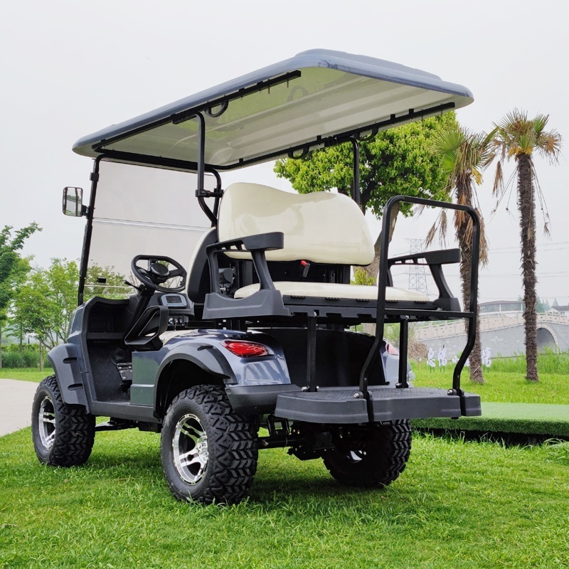 Family Used Lithium ion battery powered 4 Seat Electric Off Road Golf Car Dune Utility Vehicle Buggy