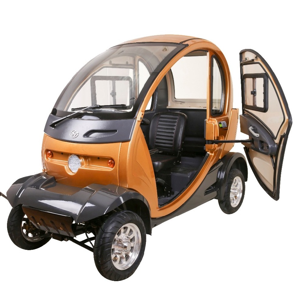 4 Wheel Fully Enclosed Electric Mobility Scooter, Qpod Style