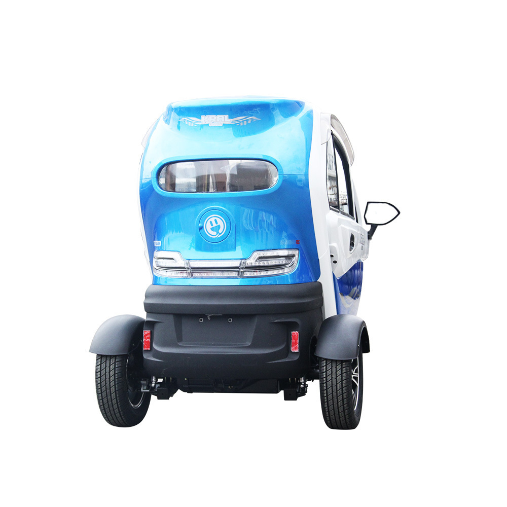 Toodi EEC approved  Three Wheel Enclosed Electric Mini Scooter Tricycle with Roof for Adult