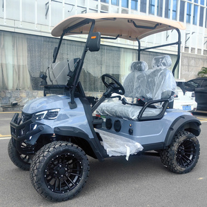 Factory Price Customized Luxury Zone Electric Golf Buggy Club Car 2 4 6 Seater Street Legal Golf Carts