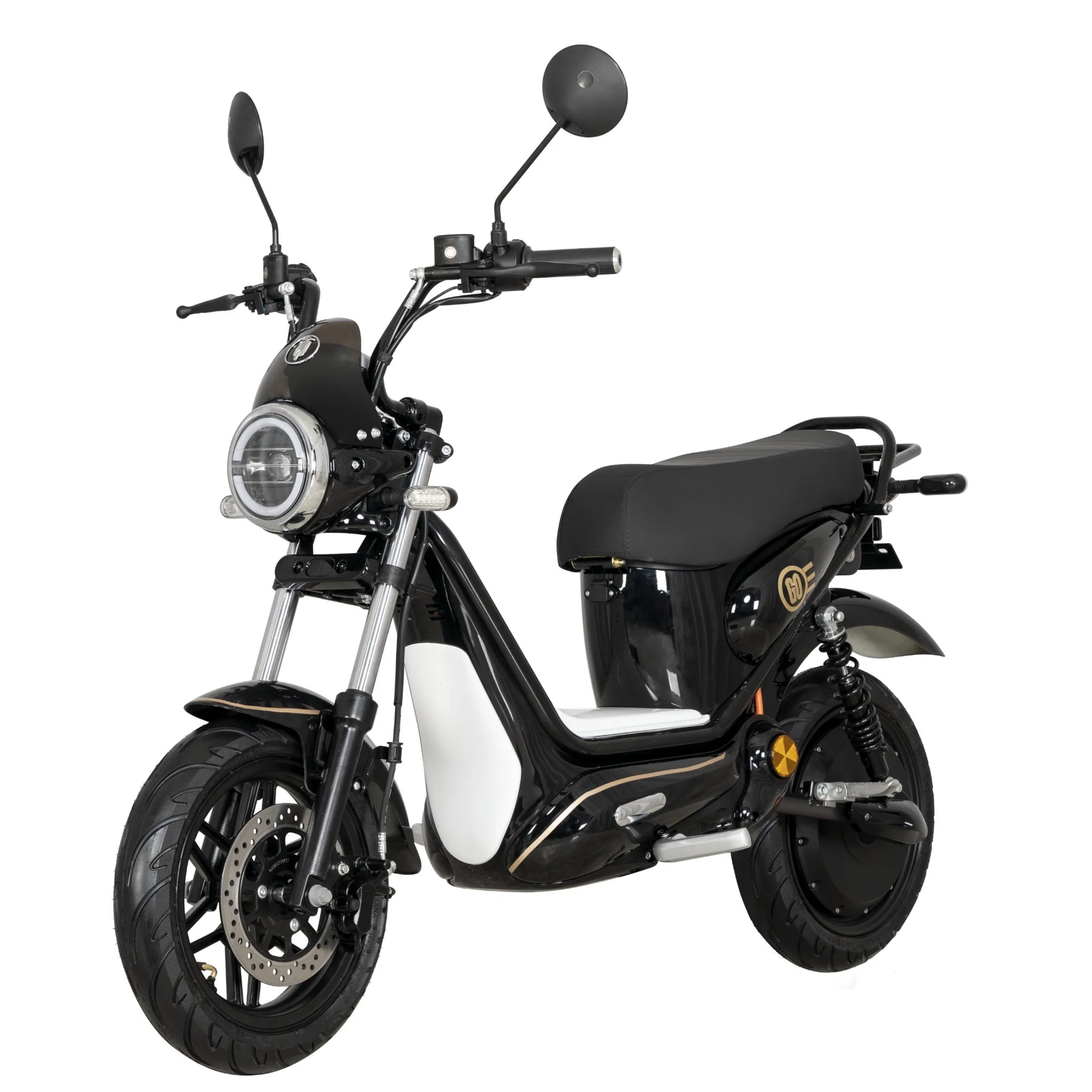 Retro Fashion 2400W Motor High Speed Long Distance Electric Motorcycle Scooter