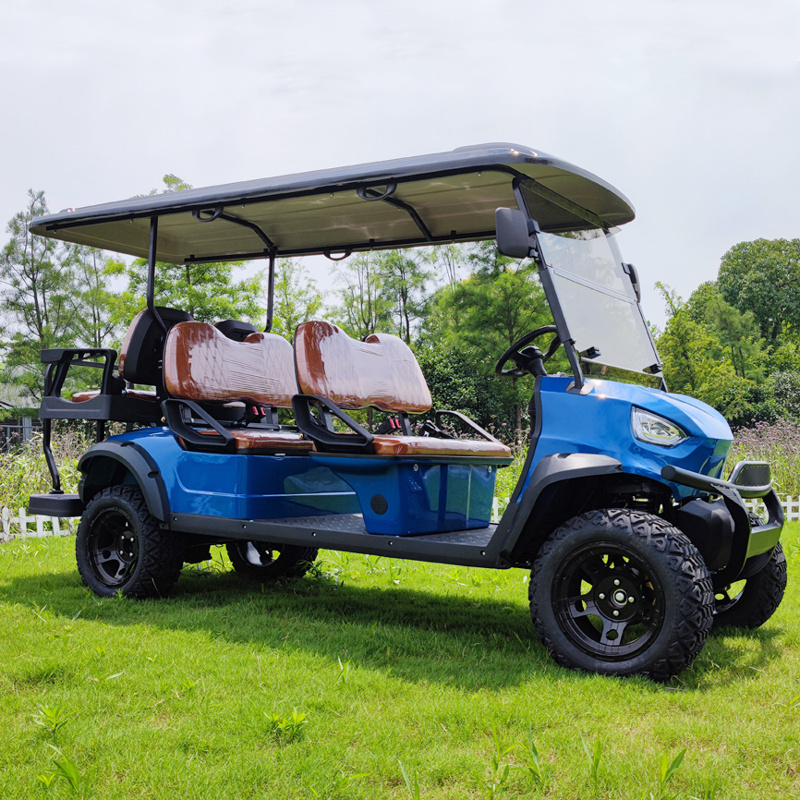 New 4+2 seater Custom Club Hunting Car 72V Electric Golf Buggy