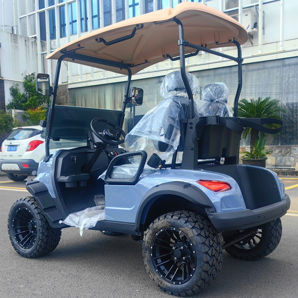 Factory Price Customized Luxury Zone Electric Golf Buggy Club Car 2 4 6 Seater Street Legal Golf Carts