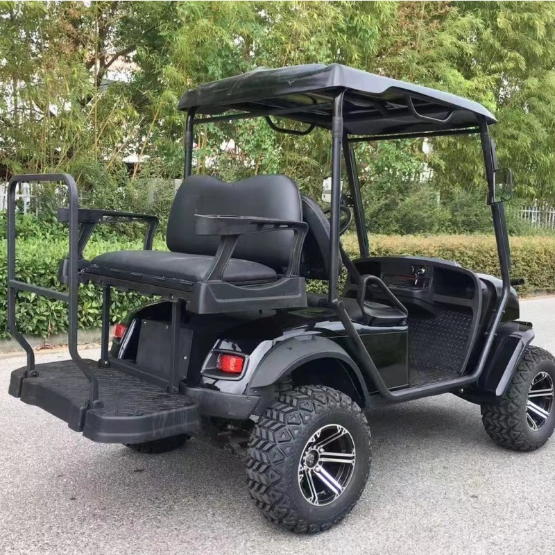 Street Legal Club Car Golf Cart 4 Seater with Doors Adjustable Seats and Belts