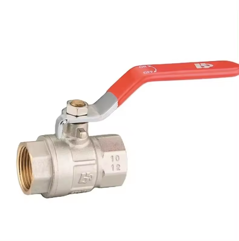 Brass ball valve switch 4 points 6 points DN25DN32DN40DN50 high-temperature resistant valve ball valve