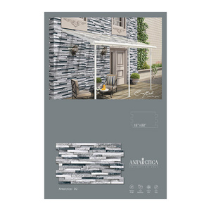 House Decoration Designer Interlocking Exterior Elevation Cladding Panels Stone Tiles Price For Walls