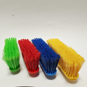 Low price floor cleaning broom manufacture plastic broom head for home