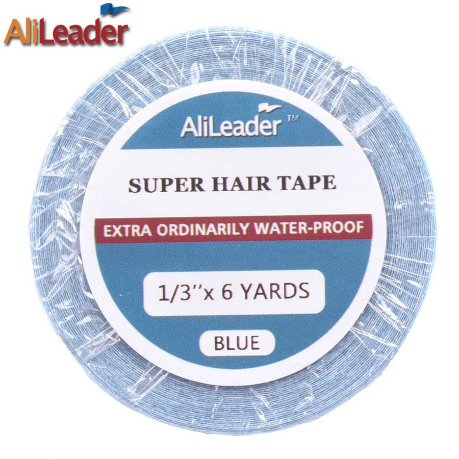 AliLeader 3-36 Yards Super Tape Hair Extensions Adhesive Wig Tape Lace Frontal Closure Glue Strong Skin Hair Tape for Toupee/Wig