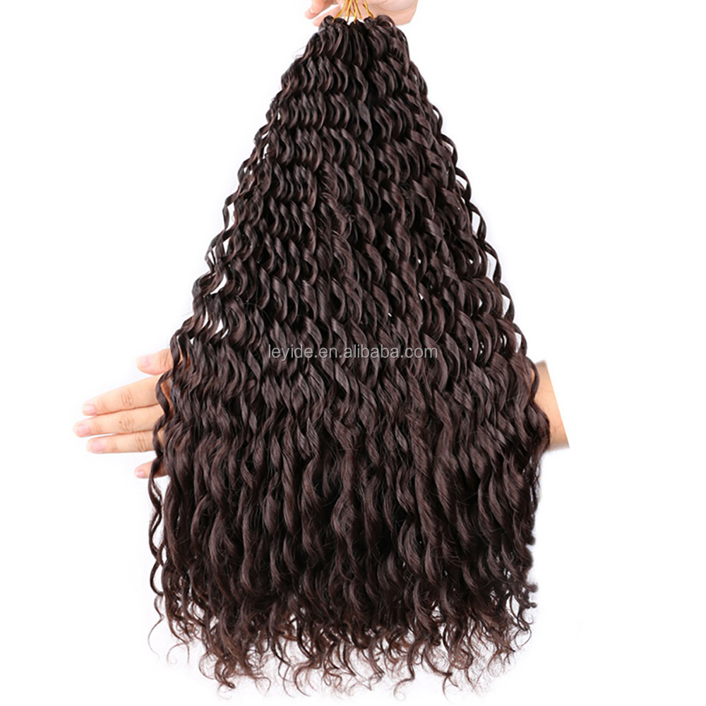 24 inch Loose Afro Curl Ocean Braids Curls Curly Crochet Hair Ombre Twist Braiding Hair