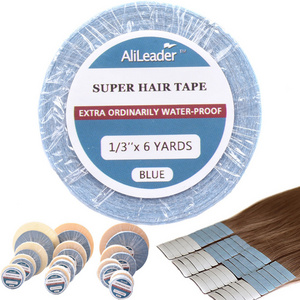 AliLeader 3-36 Yards Double Side Waterproof Adhesive Toupee Wig Tape, Hair Adhesive Glue For Lace Wig