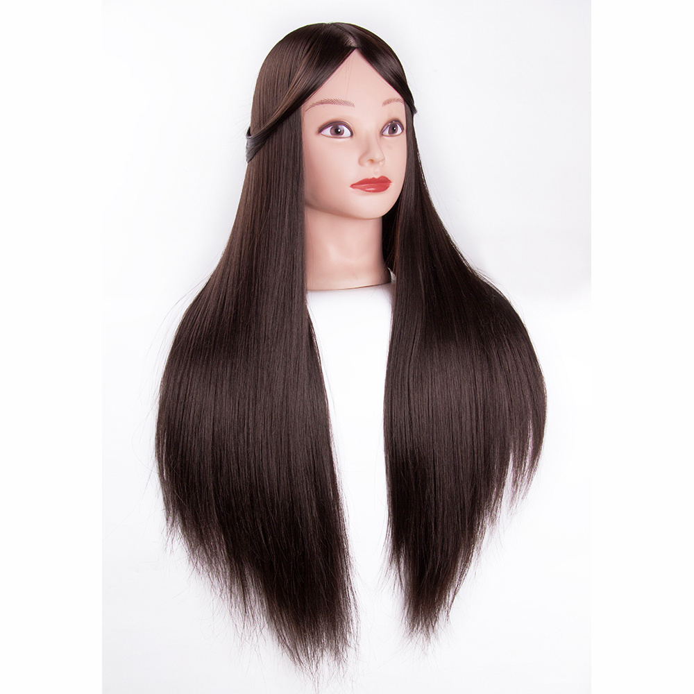 AliLeader Hairdresser Makeup Teaching Head Practise Head Hair Dummy Training Mannequin Doll Head