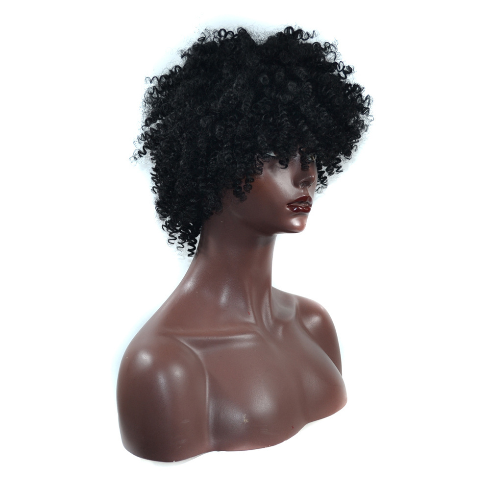 AliLeader Wholesale Synthetic Hair Curly Afro Wigs For Black Women