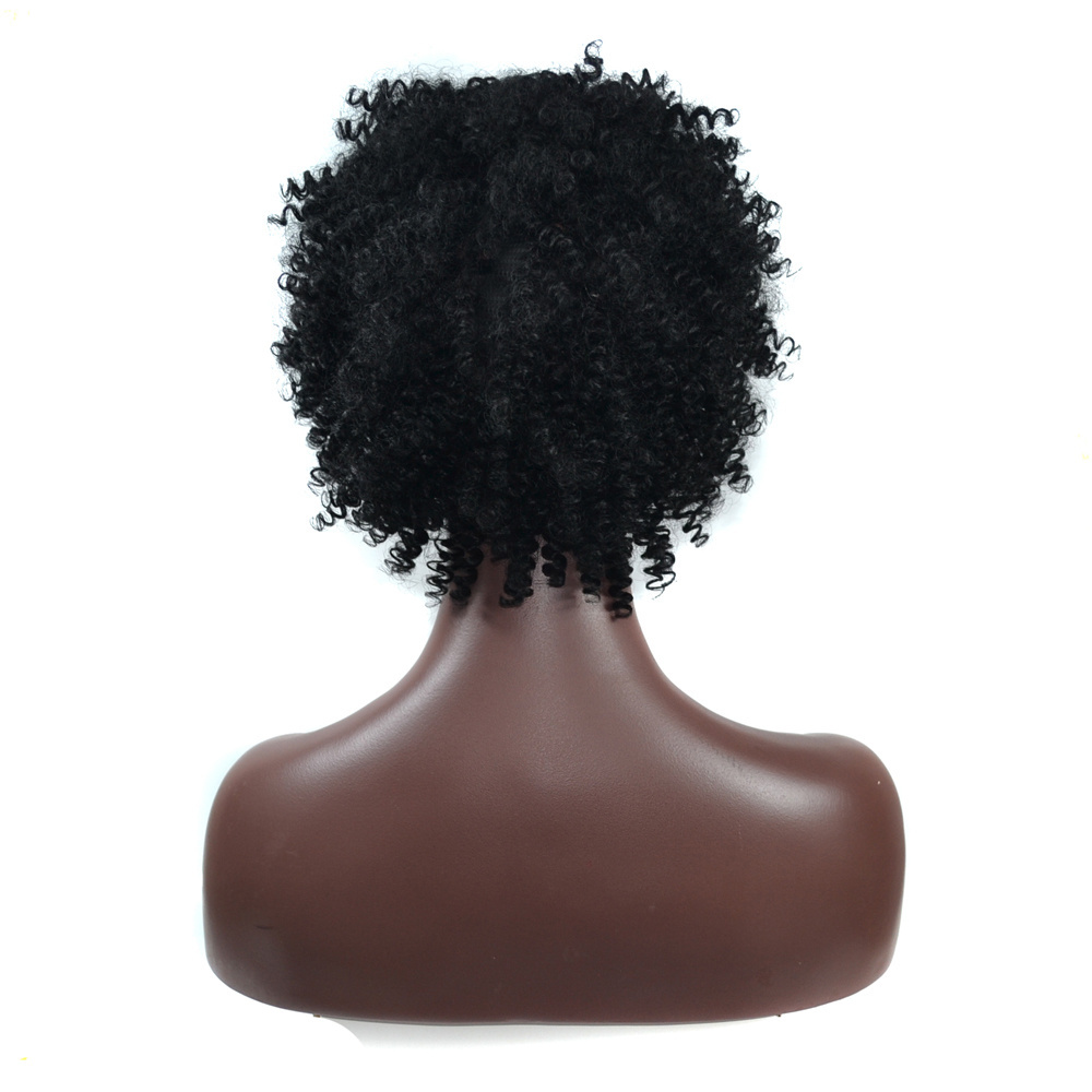 AliLeader Wholesale Synthetic Hair Curly Afro Wigs For Black Women