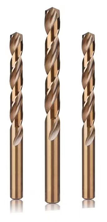 Cobalt Drill Bit Set- M35 High Speed Steel Twist Jobber Length For Hardened Metal,Stainless Steel,Cast Iron And Wood