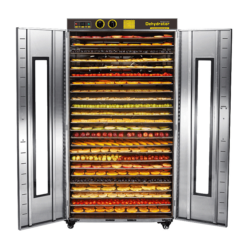 New Stainless Steel 24 Trays Industrial Food dehydrator machine