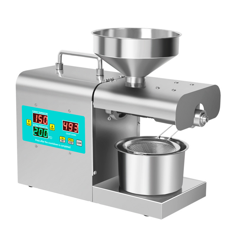 oil making machine cold pressed coconut virgin home oil extraction machine