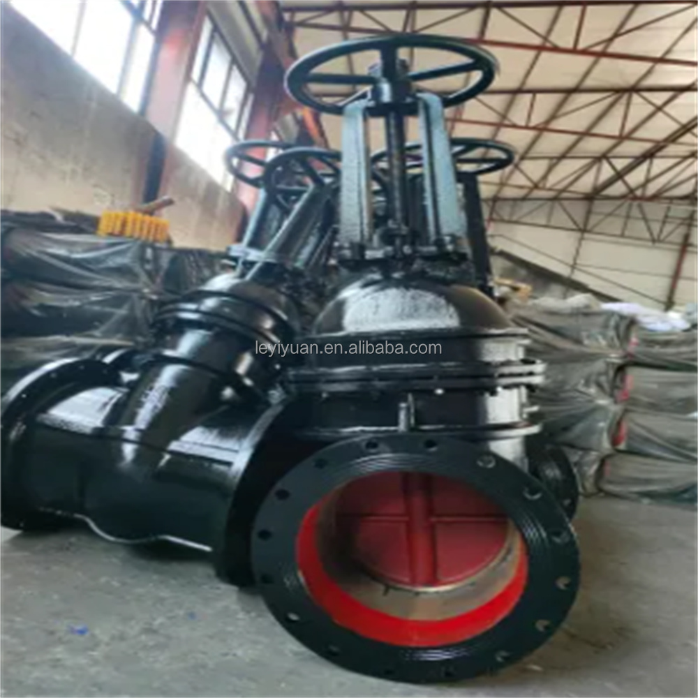 ISO9001 Certified PN16 Cast Iron Gate Valve BS5163 Ductile Iron Sluice Valve for High Pressure Applications