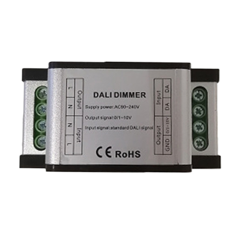 1Channel Flickerfree Rail Type Dali to 0110v Dali Dimmer for Dali Lighting Control System