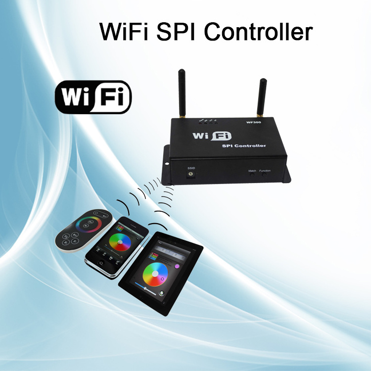 New design WiFi SPI RGB controller WIFI LED dream color controller