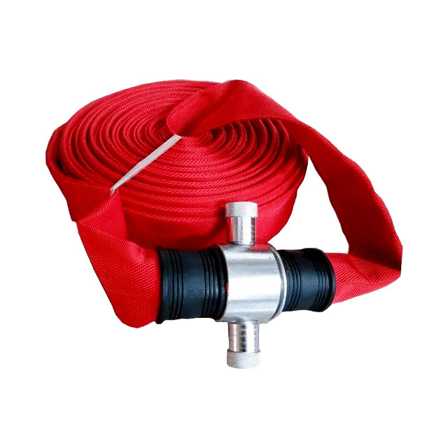 UL Fire Sprinkler System Fire Protection System Light Weight 8-25 Bar White TPU Fire Hose