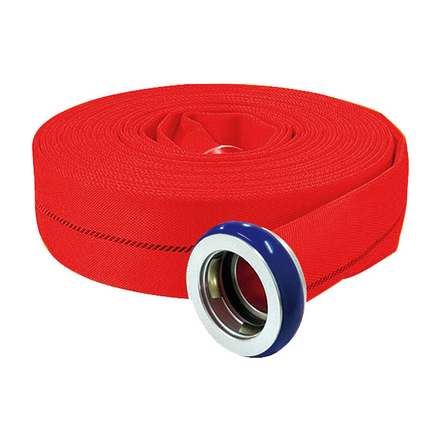 UL Fire Fighting Pipes Fire Protection System Light Weight Red TPU Fire Hose