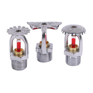 Fire Sprinkler System Fire Fighting Pipes Fire Protection System Glass Bulb Upright Sidewall Pendant Sprinkler Head