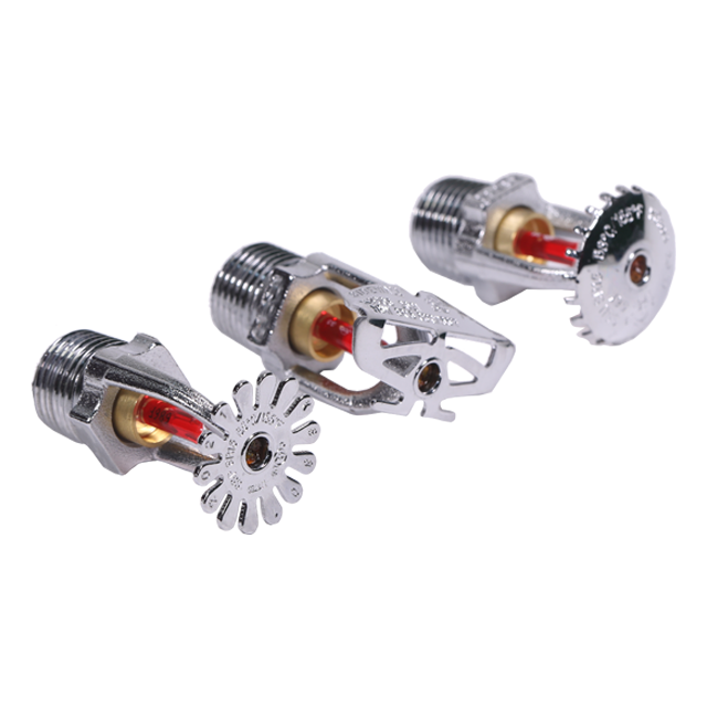 Fire Sprinkler System Fire Fighting Pipes Fire Protection System Glass Bulb Upright Sidewall Pendant Sprinkler Head