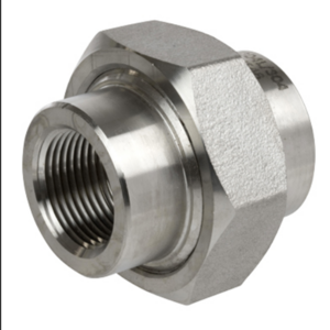 bspt stainless steel ss304 ss316l pipe fitting union