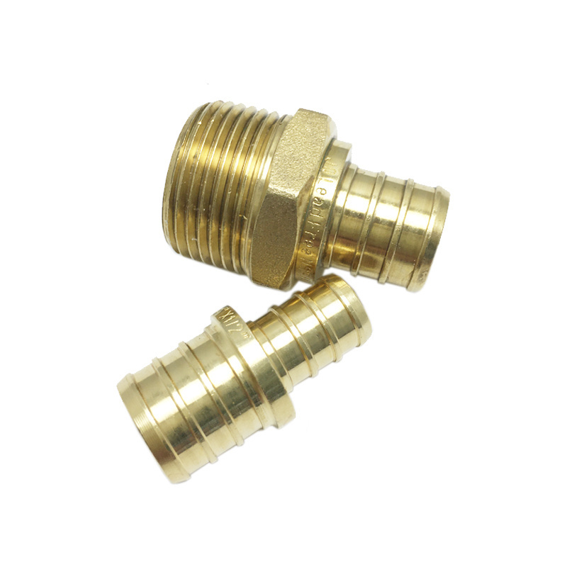 1/2 NPT Brass Hose Barb Fittings Brass Male Adapter for Brass Fittings