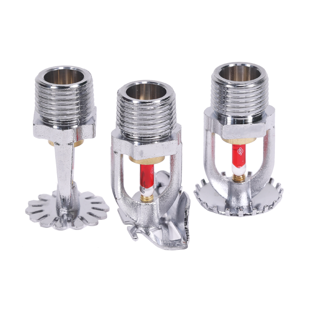 Fire Sprinkler System Fire Fighting Pipes Fire Protection System Glass Bulb Upright Sidewall Pendant Sprinkler Head