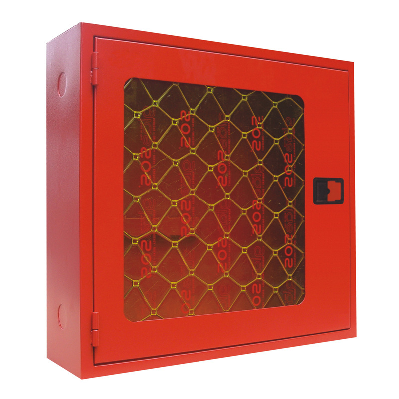 Fire Fighting High Quality Fire Hose Reel Red Safety Cabinets Stainless Steel Fire Cabinet