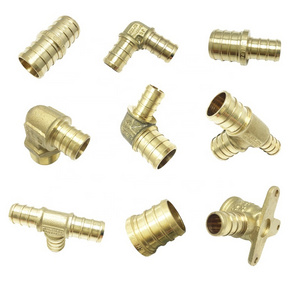 Fire Fighting Manufacturer Lead Free Copper NSF UPC pipe fitting brass plumbing PEX crimp fitting valve