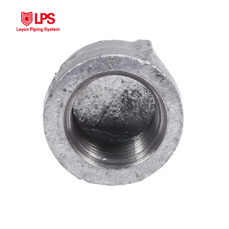 FM UL Fire Fighting Pipes Black Pipe Fitting Malleable Iron Cap