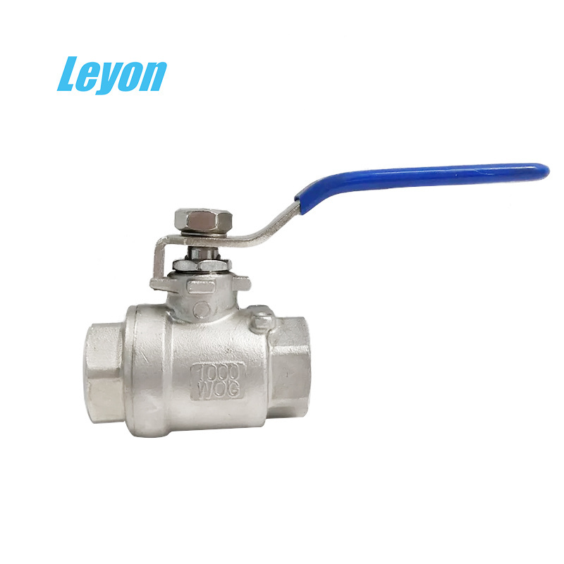 Cf8m 1000wog hydraulic bsp threaded  ss ball valve 1/2