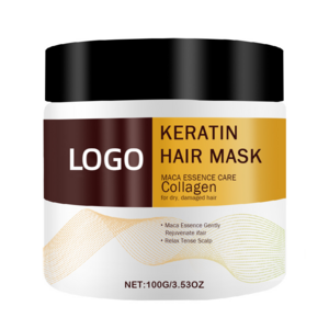 OEM/ODM 100g Natural Repair Product Treatment Protein Keratin Hair Growth Mask Collagen Hair Mask For Damaged Hair