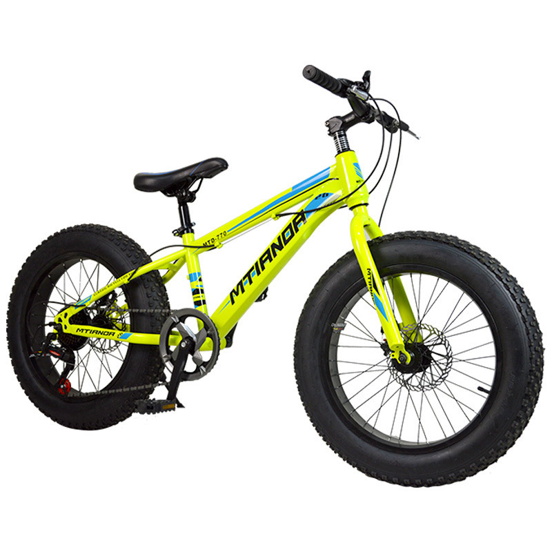 high quality fat tyre bikes steel mountain bicycle 20*4.0 mtb bike / 26