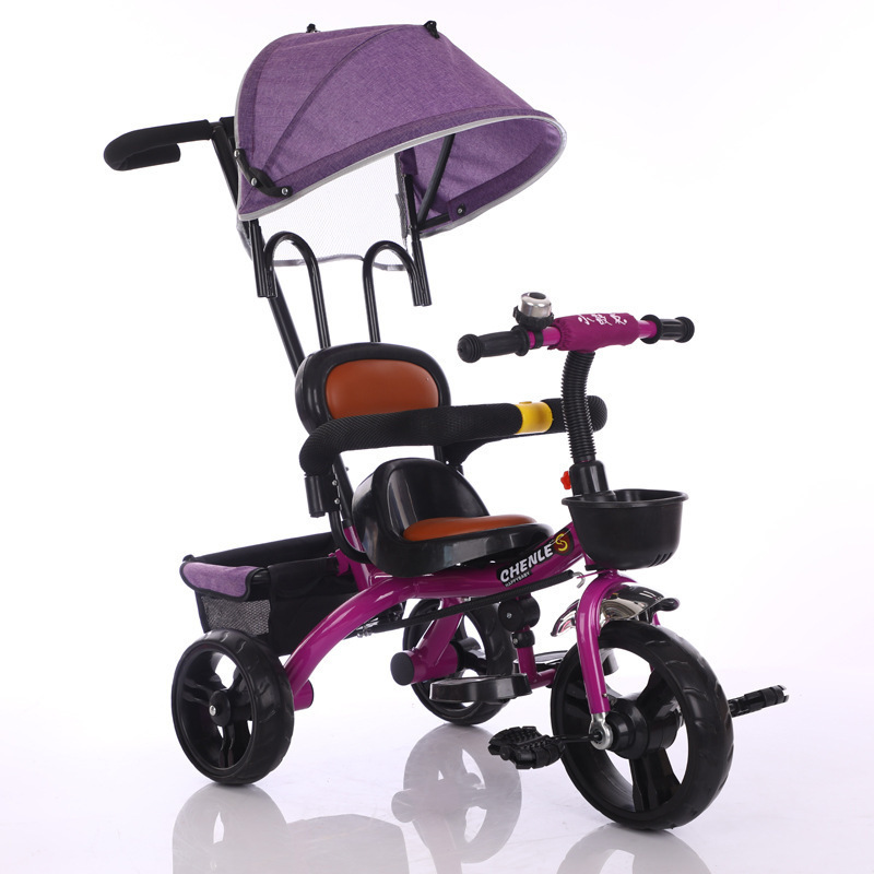 Wholesale Cheap stroller 4 IN 1 baby  tricycle kids push tricycle/CE Approved children tricycle 3 wheels baby bike made in china