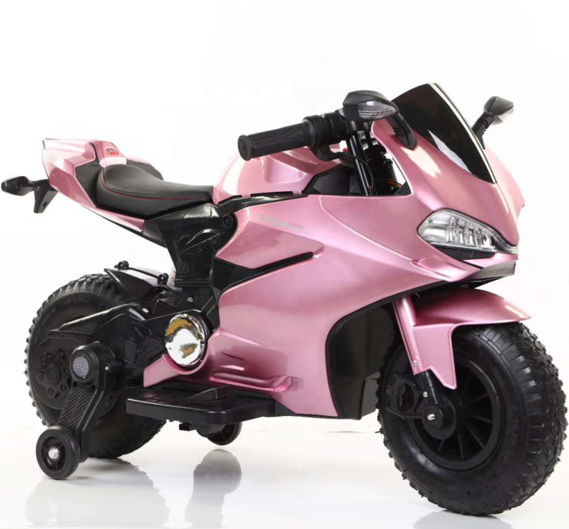 LEADING MANUFACTURE electric kids motorcycle 12v children electric motorcycle with Safety assist wheel ride on toy cars for baby