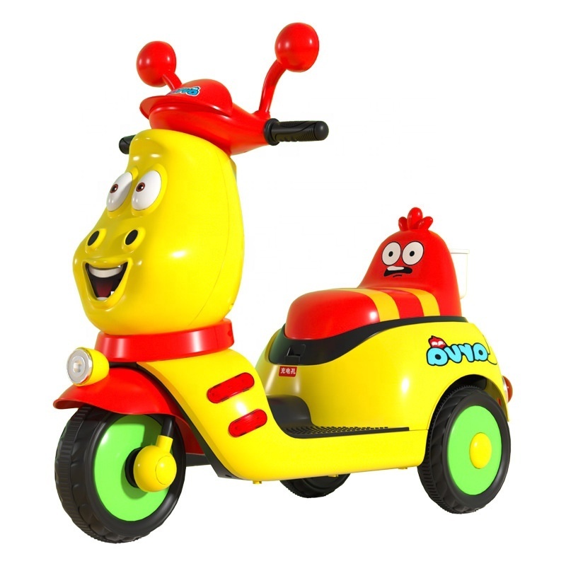 2-6 years old cartoon style very cool Children's electric motorcycles rechargeable bottles music and light toy electric motors