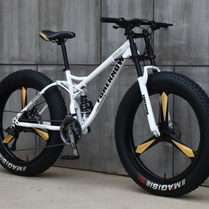 china 26inch Aluminum Alloy 4.0 fat bicycles mountain fat bike / five blade  fatbike mountain bike Disc Brakes Snow Bike