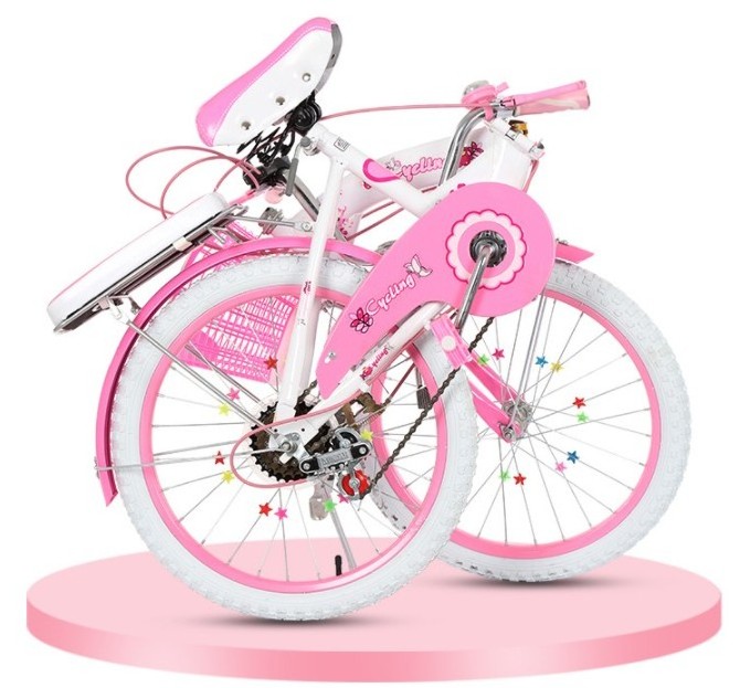 children folding bicycle  girl style new model children bicycle 12