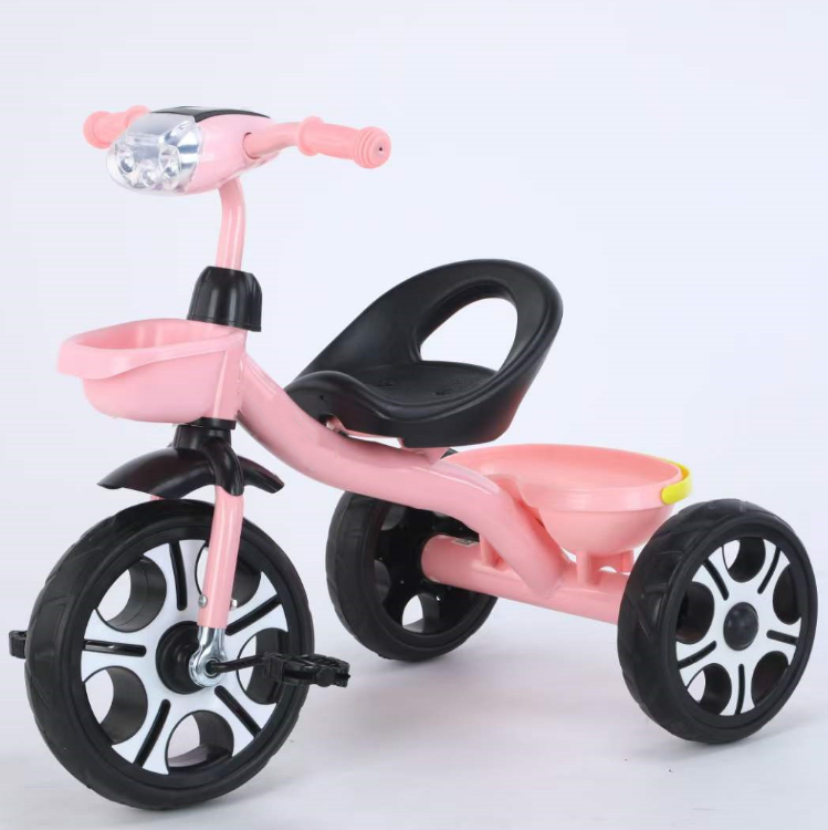 Wholesale Custom Tricycles for Kids / Cheap Baby Tricycle New Models / Tricycle for Toddlers with LED light and Music