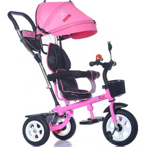 wholesale cheap price Stroller/4 in 1 push tricycle kids bike tricycle/children trikes/baby tricycle