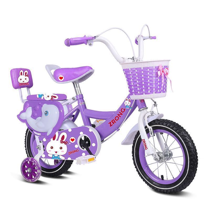 12'' 14'' 16'' 18''  Kids bike for 2 3 4 6 years old children with training wheel and height-adjustable seat