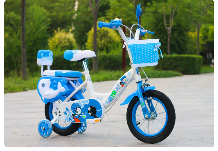 Wholesale factory price children bicycle kids bike yes training wheel 4 wheel baby bicycle bike for 3 years old children