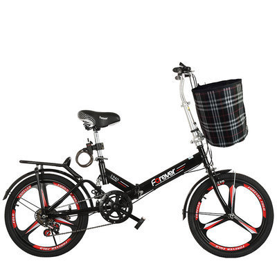 New model single speed 20inch red Bike Folding Bicycle Manufacturer 16