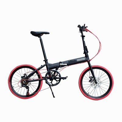 Wholesale easy carry folding bicycle 20 inch cheap foldable bicycle light weight folding bike for adult