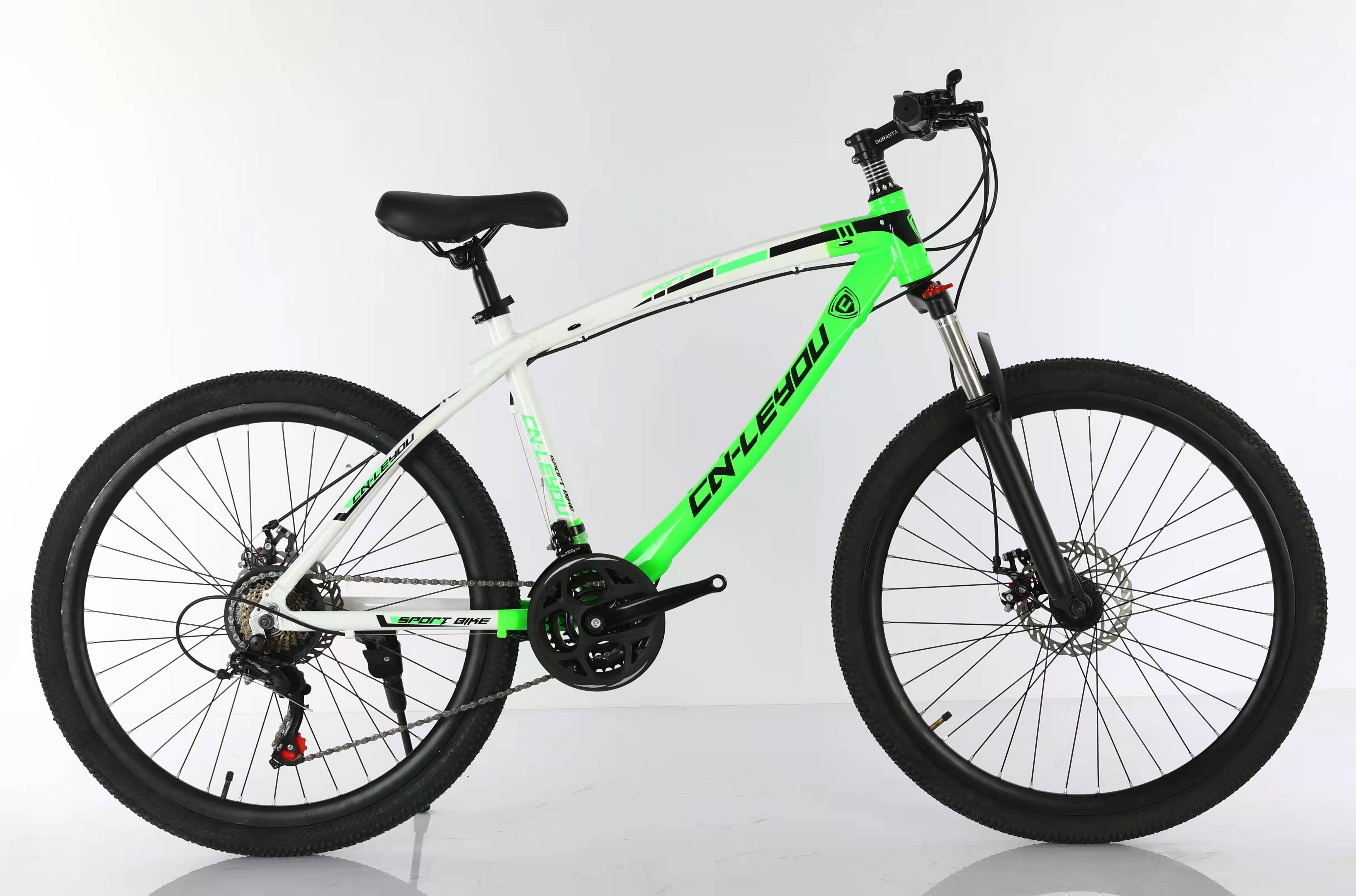 China Factory Supply High carbon steel 21 Speed MTB Bike Sports Mountain Bicycle For Adults