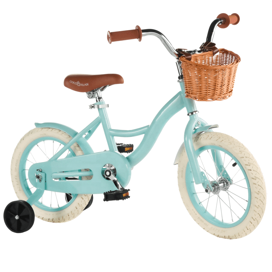 12inch green color kids bikes with training wheel/children Lovely Pink baby cycle white tire/CE standard kids bicycles for girls